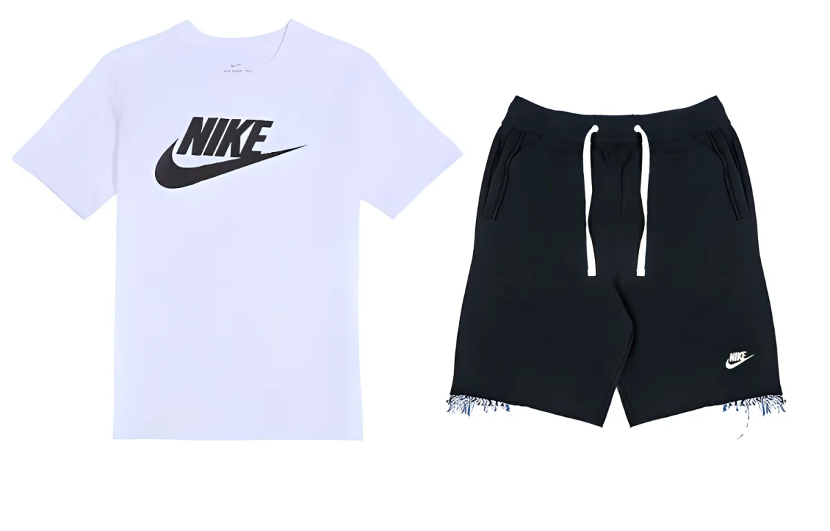 Nike Kids Logo print Short sleeve T shirt