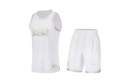 Li Ning, basketball basketball uniform with letters, men's style
