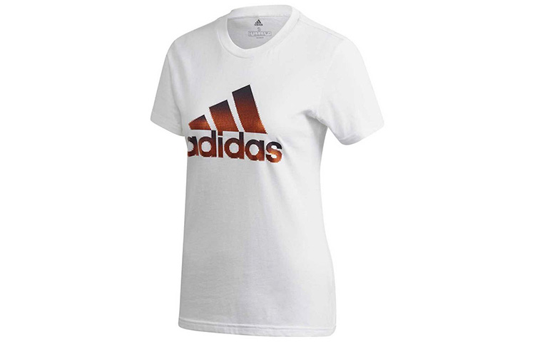 Женская футболка adidas Спортивная (белая)