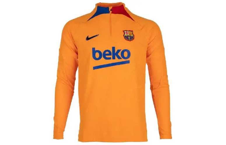 Nike FC Barcelona Soccer Jersey Player Edition Men's Yellow