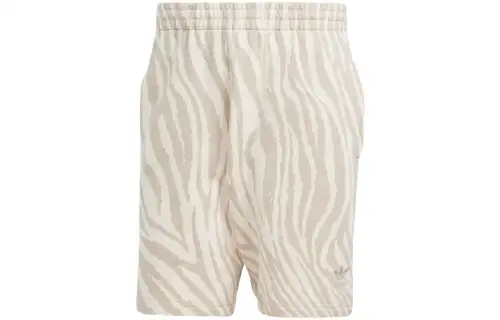 Adidas Originals Casual Shorts Men's Beige Moderate