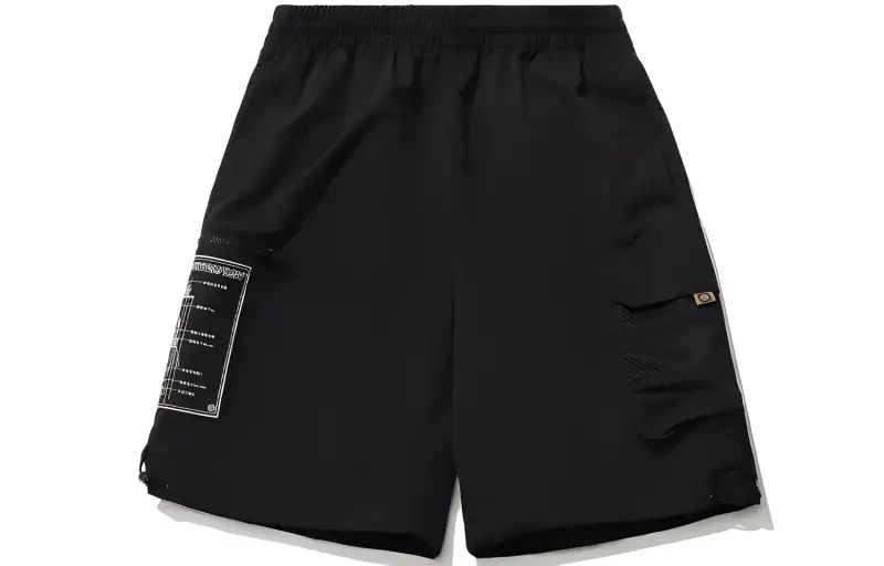 Li Ning CF Tracing Sports Shorts Men's Black Moderate