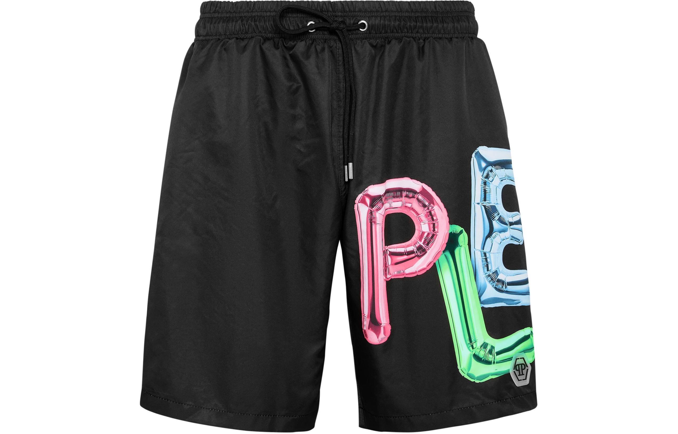 Philipp Plein Bombing Graffiti swim shorts