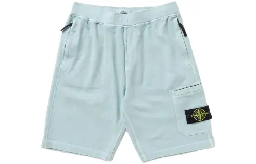 STONE ISLAND Casual Shorts Men's Blue Moderate