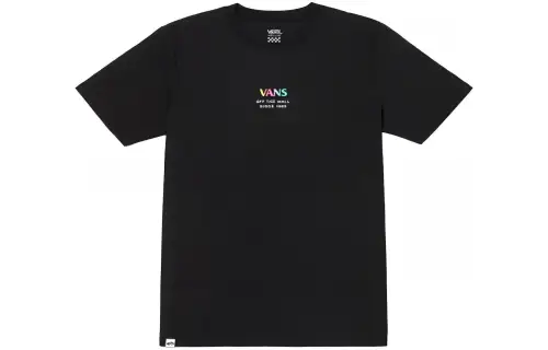 Vans Set in Sleeve T Shirt Women's Black