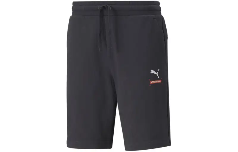 PUMA Casual Shorts Men's Black Moderate
