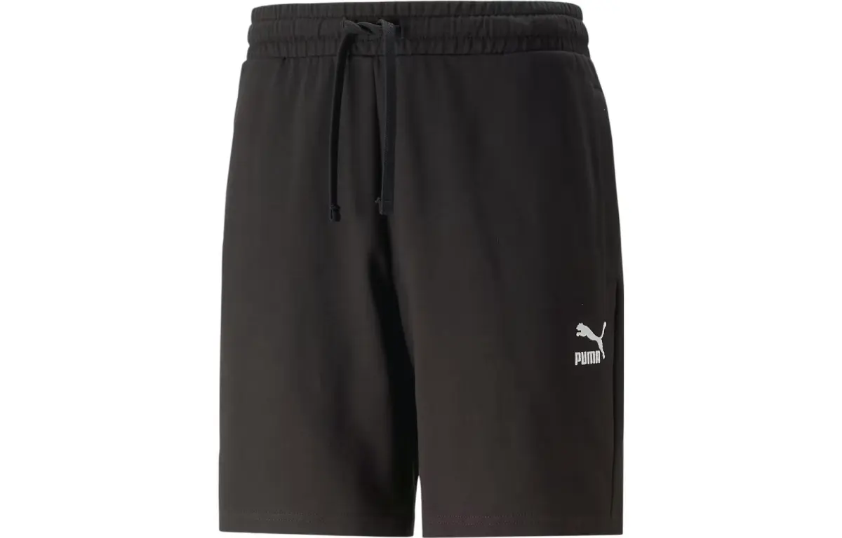 PUMA Casual Shorts Men's Black Moderate