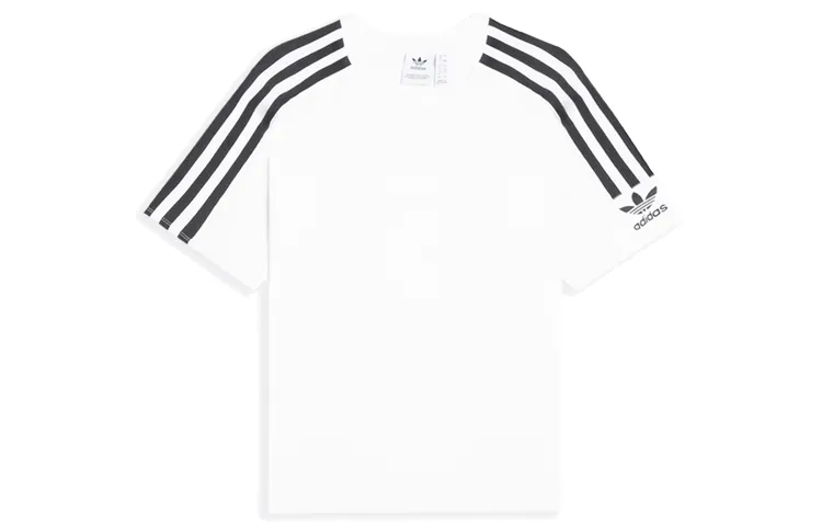 Adidas Originals T-Shirts Women's Crew Neck Moderate Straight Fit