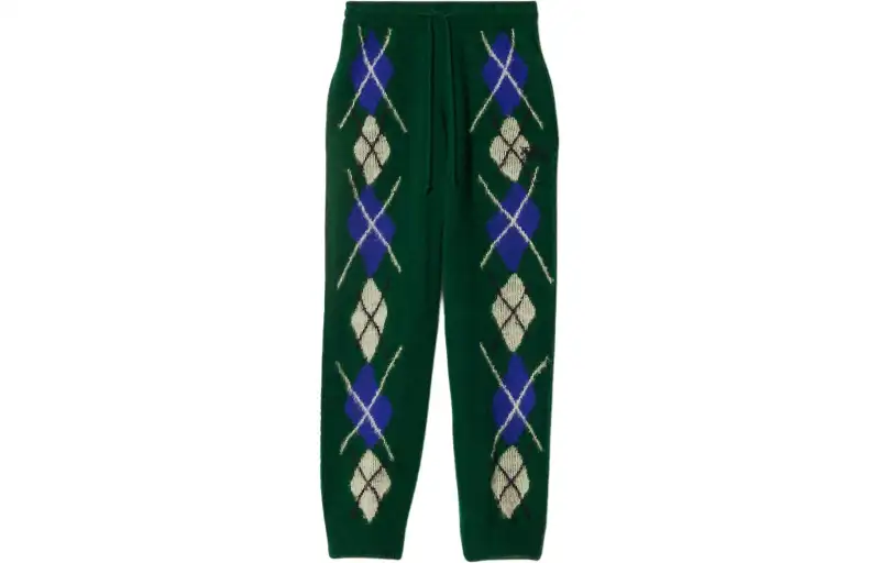 Burberry SS24 Casual Pants Men's Ivy Green