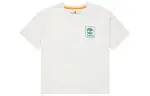 Timberland T Shirts Women's White Crew Neck Moderate
