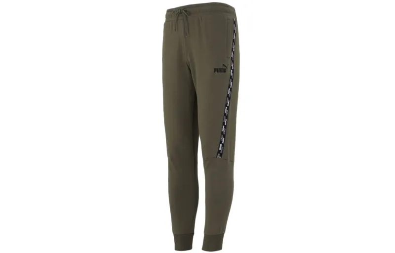 PUMA Sports Pants Men's Army Green Moderate