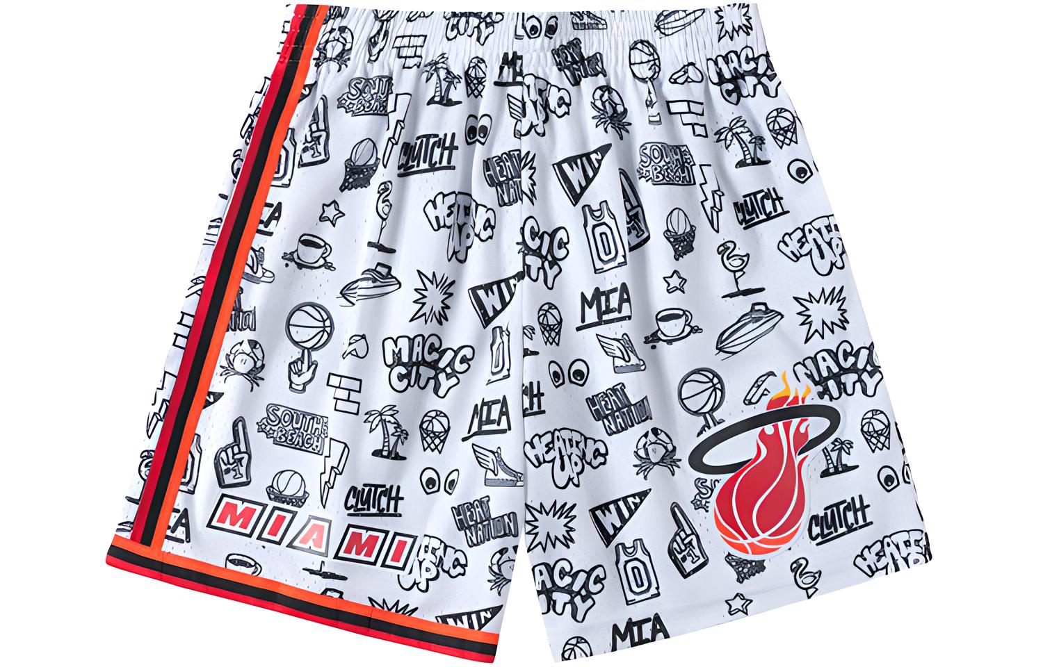 Mitchell Ness Basketball Shorts Men’s White