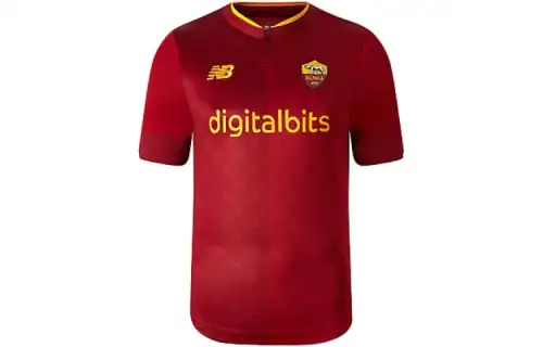 New Balance AS Roman 22 23 Soccer Jersey Men's Red