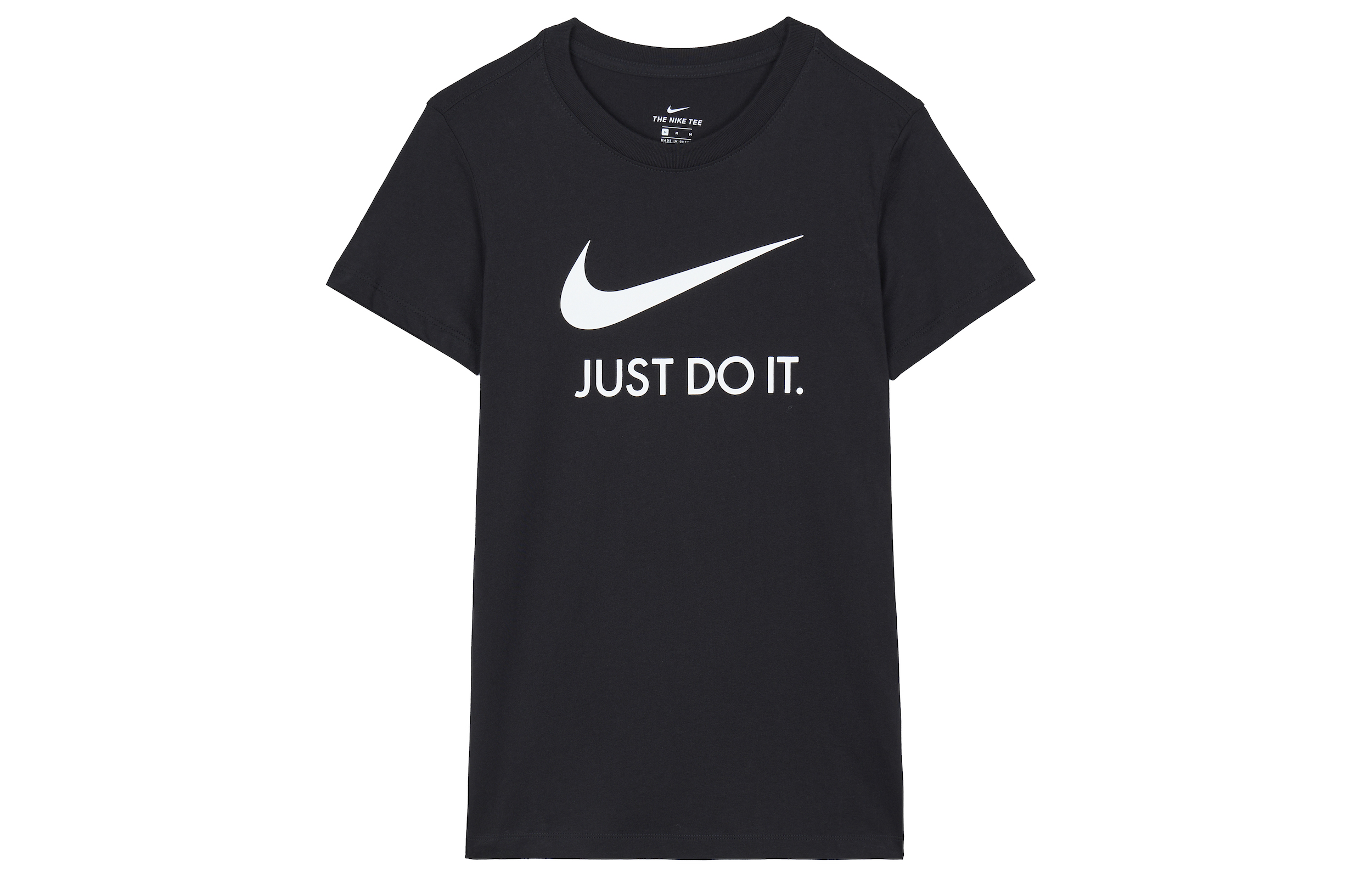 Женская футболка Nike Nsw Tee JDI (черная) — фото 1