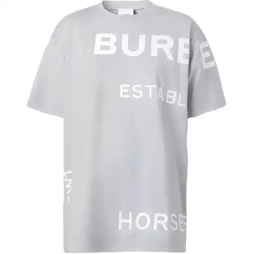 Burberry T Shirt Women's Light Heather Gray