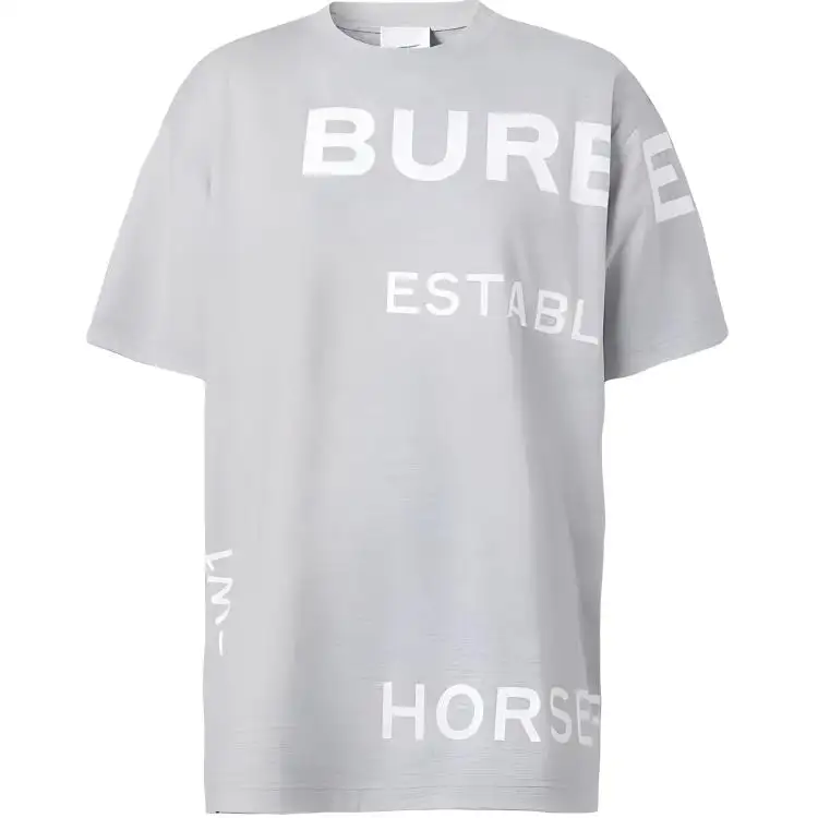 Burberry T Shirt Women's Light Heather Gray