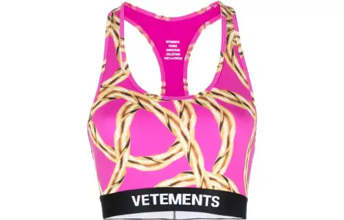 Vetements Tank Tops Women's Pink Other