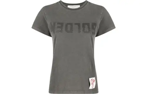 Golden Goose logo-print cotton T-shirt