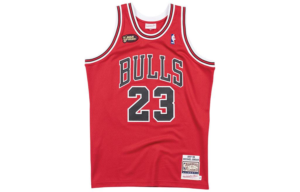 Mitchell Ness Basketball Jersey Unisex Red