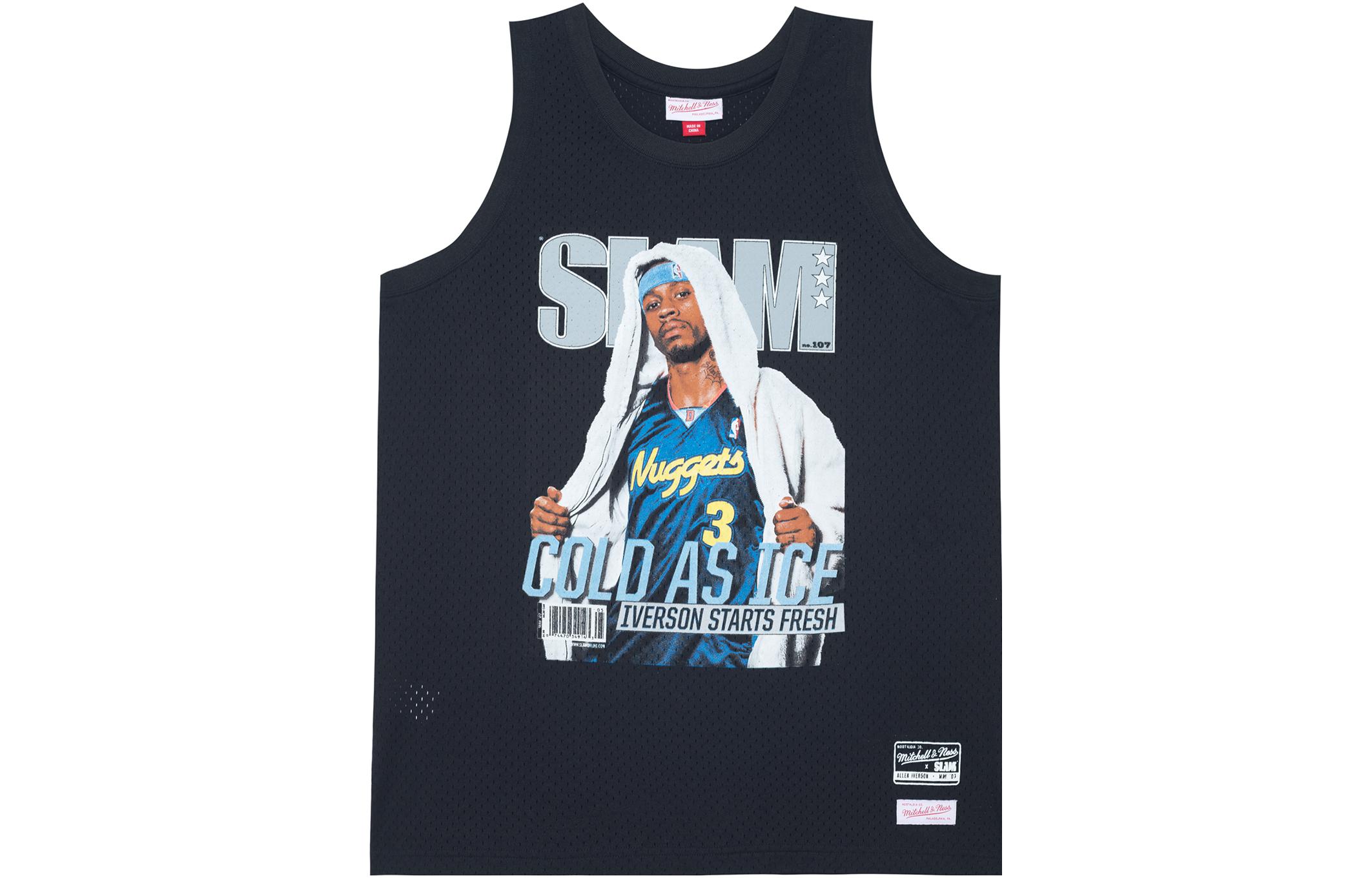 Mitchell Ness x SLAM Basketball Jersey Men’s Black