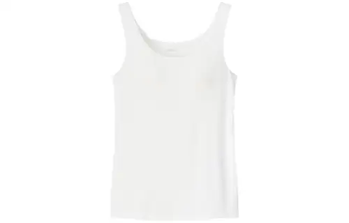UNIQLO Tank Tops Women's White 00 Moderate