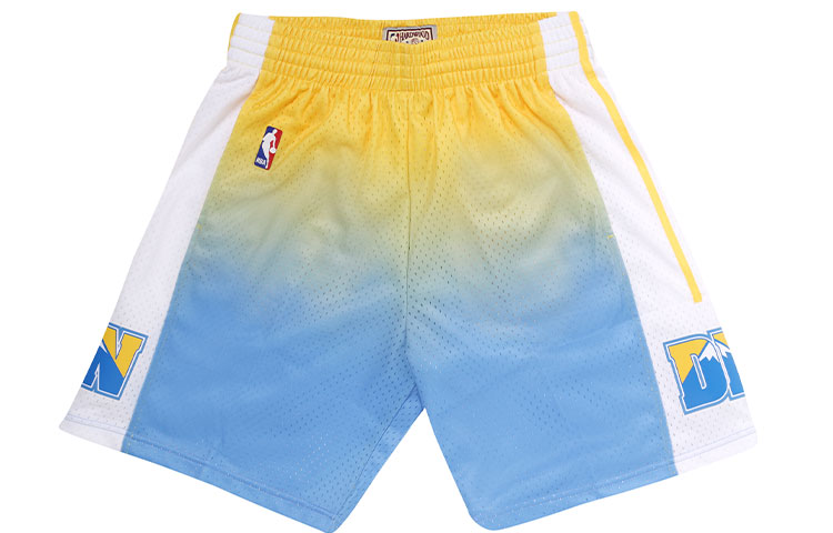 Mitchell Ness Basketball Shorts Men’s Blue Moderate Straight Fit Pants
