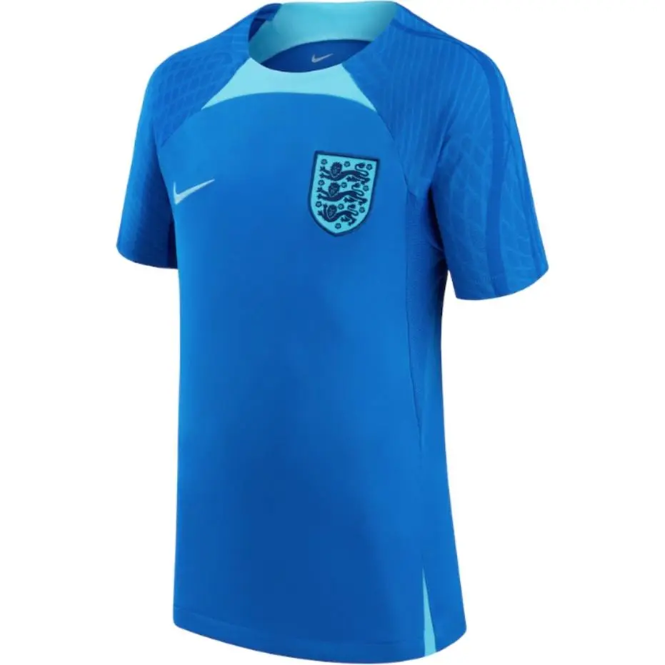 Nike England National Team Soccer Jerseys Men's Blue Fury Moderate