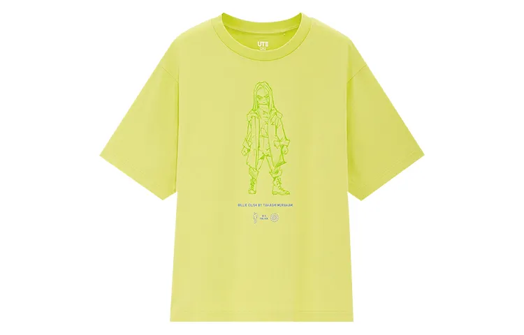 UNIQLO Sketch T-Shirt US Women'ss Sizing Green