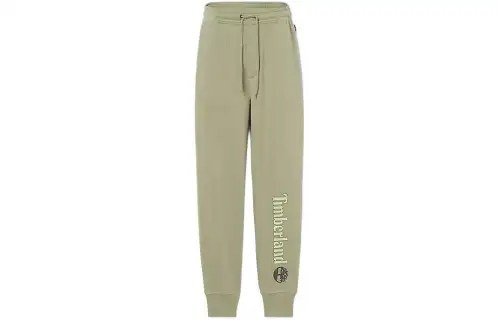 Timberland Linear Logo Sweatpant Casual Pants Men's Green