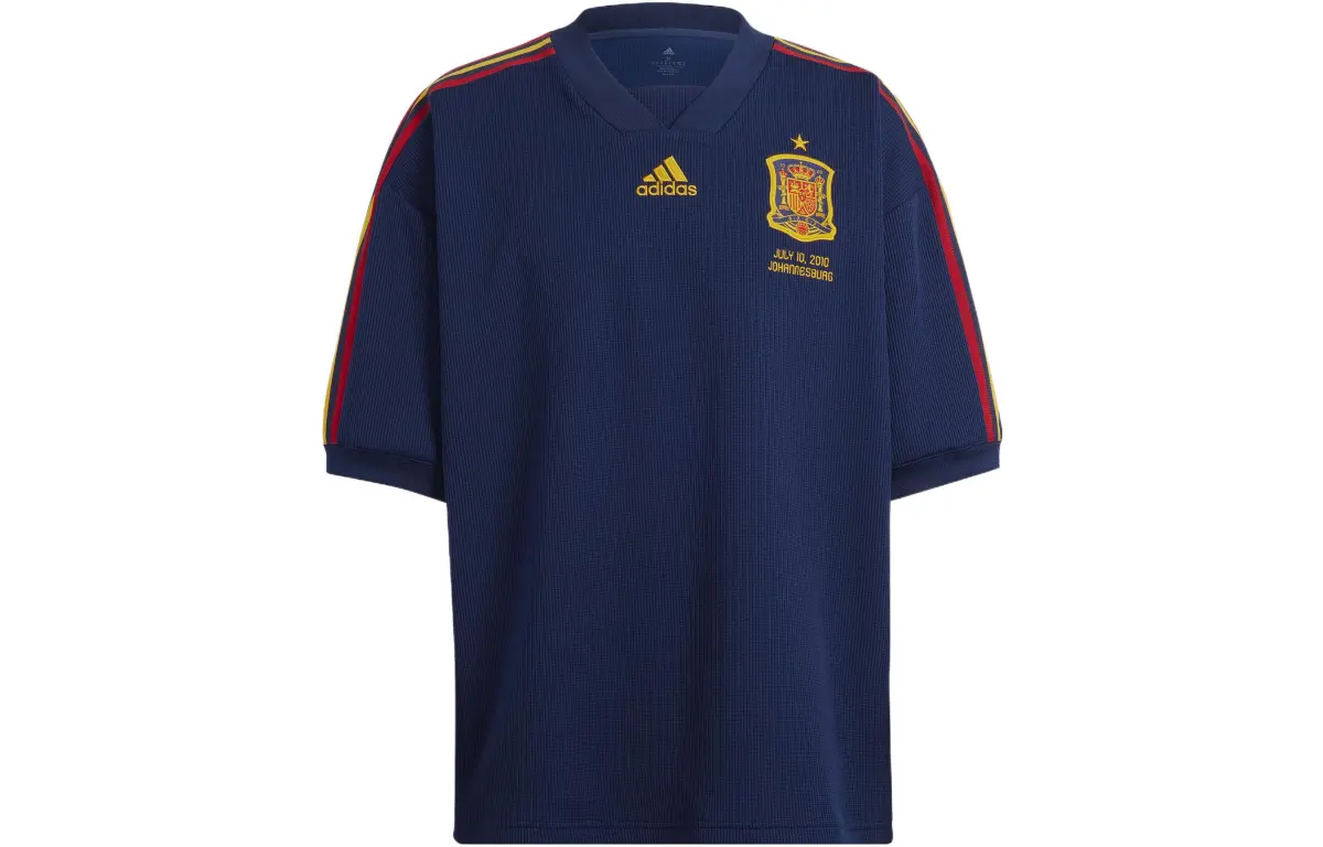 Adidas Spain National Team Soccer Jersey Men's Blue