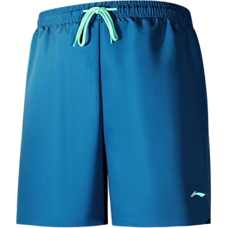 Li Ning Swimming Shorts Men’s Blue Green