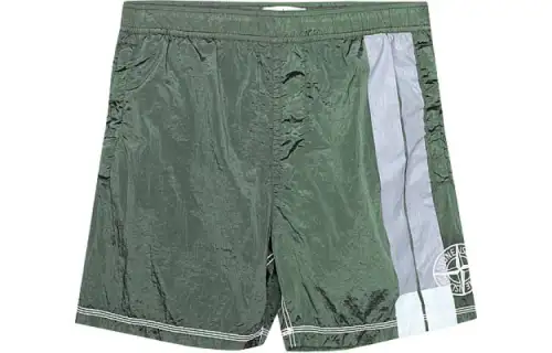 STONE ISLAND Casual Shorts Men's Green