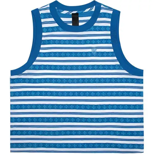Chrome Hearts SS23 Tank Top Women's Blue