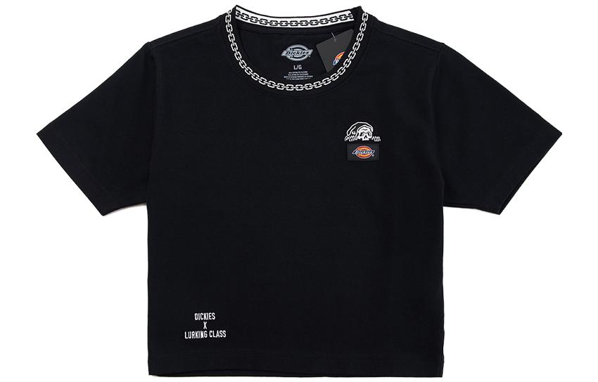 Женская футболка Dickies x LURKING CLASS (черная)