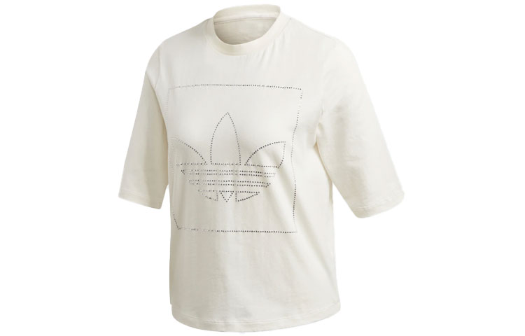 Женская футболка adidas originals Tee Chork (белая) — фото 1