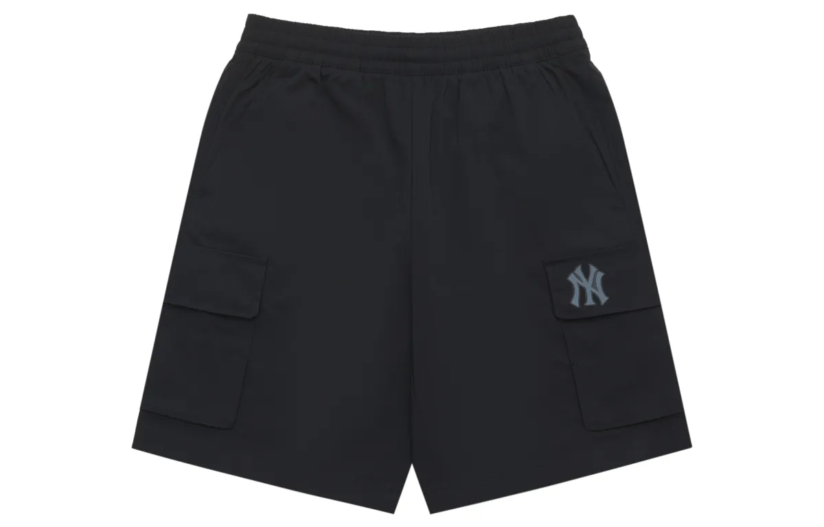 MLB New York Yankees MLB Basic Logo 24SS Casual Shorts Unisex Black