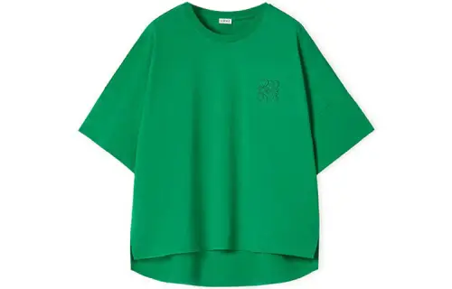 LOEWE FW22 Crop Top Women's Forest Green