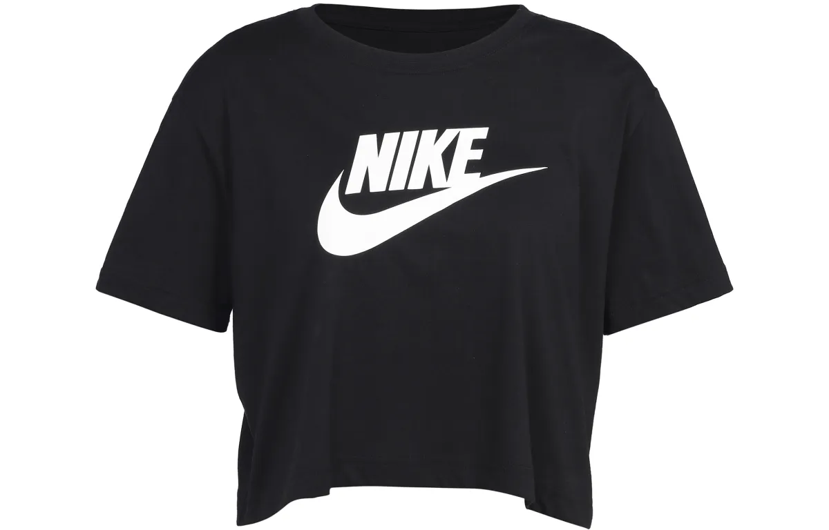 Nike Logo Cropped T-Shirt