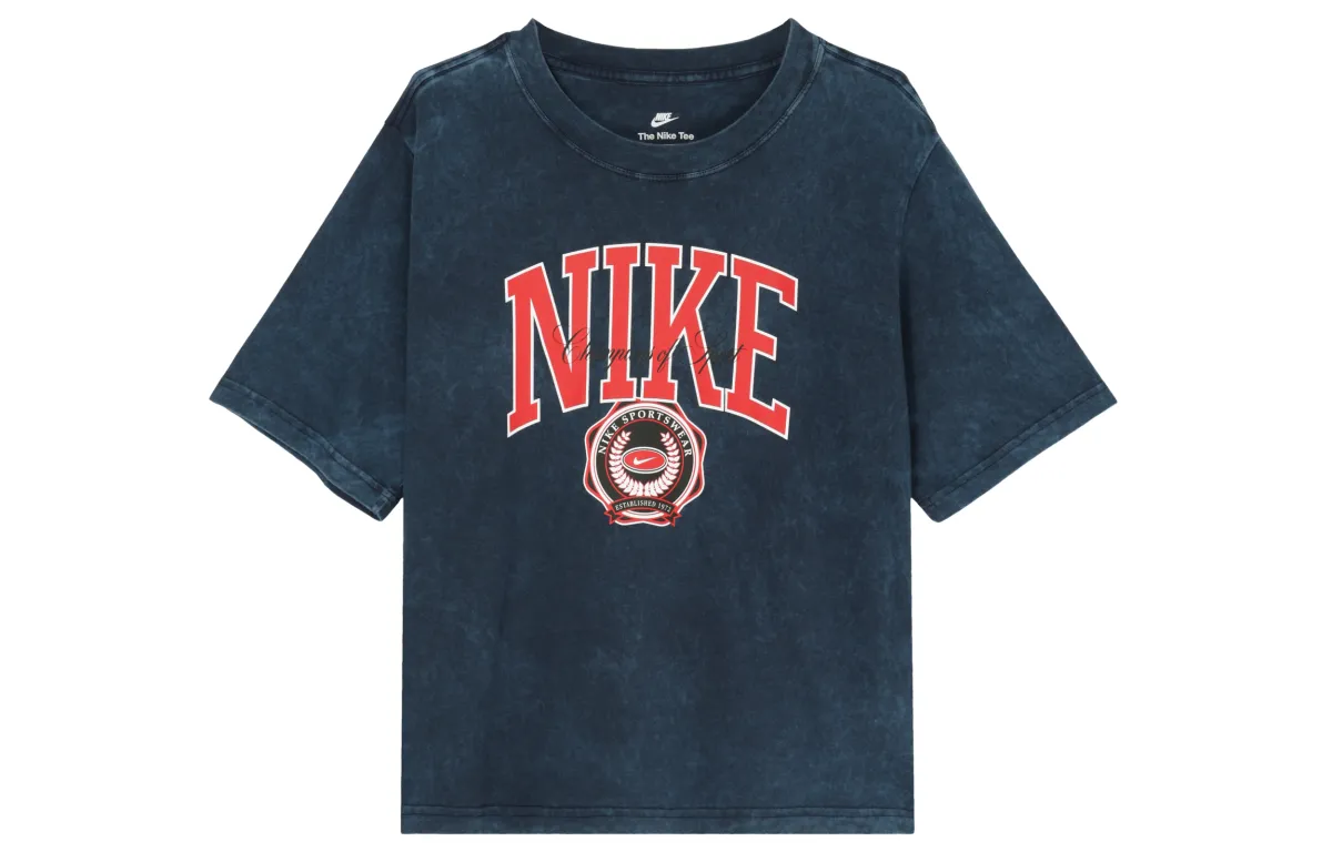 Nike T Shirt Women's Light Ocean Blue