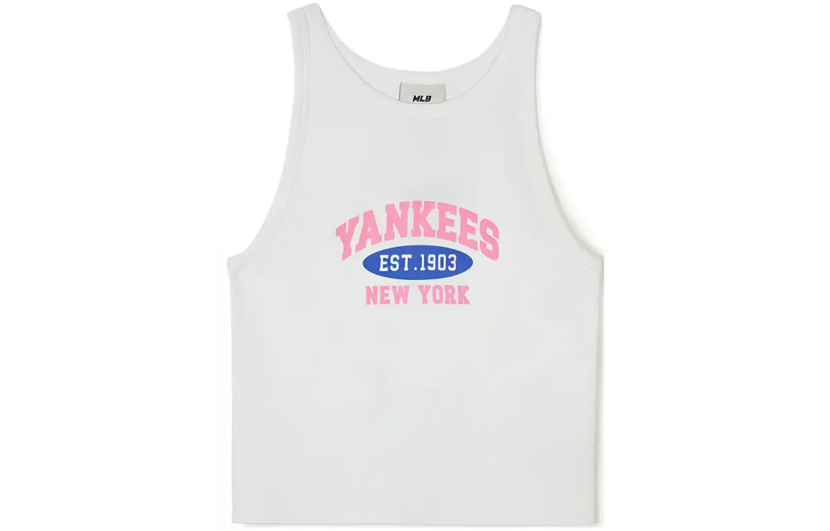 MLB New York Yankees Tank Top Women's Ecru