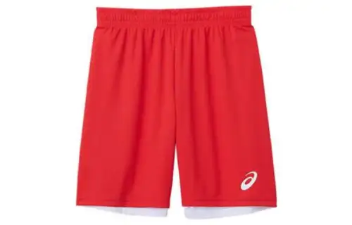 ASICS Casual Shorts Men's Red Moderate