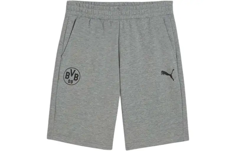 PUMA Casual Shorts Men's Medium Gray