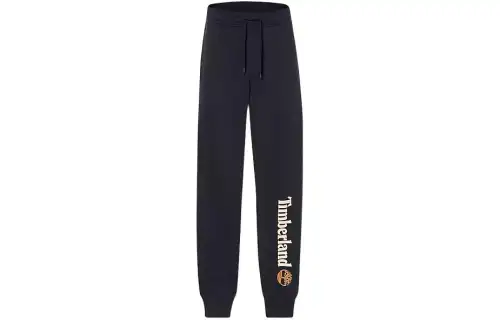 Timberland Linear Logo Sweatpant Casual Pants Men's Black