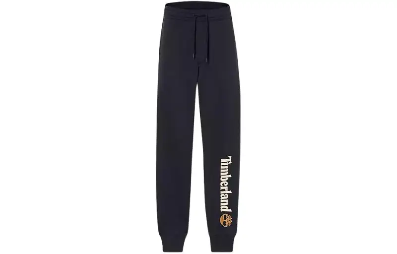 Timberland Linear Logo Sweatpant Casual Pants Men's Black