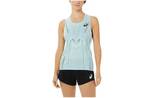 Asics Actibreeze Singlet Tank Top Women's Light Blue