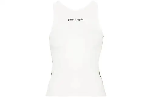 PALM ANGELS Logo Detailed Tank Top