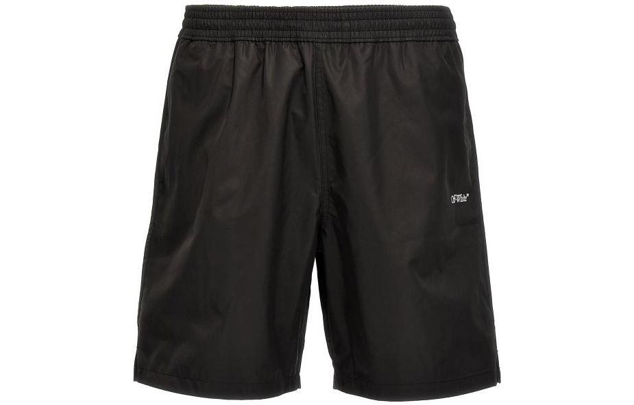 OFF WHITE Arr Surfer Logo Printed Swimming Shorts