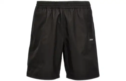OFF WHITE Arr Surfer Logo Printed Swimming Shorts