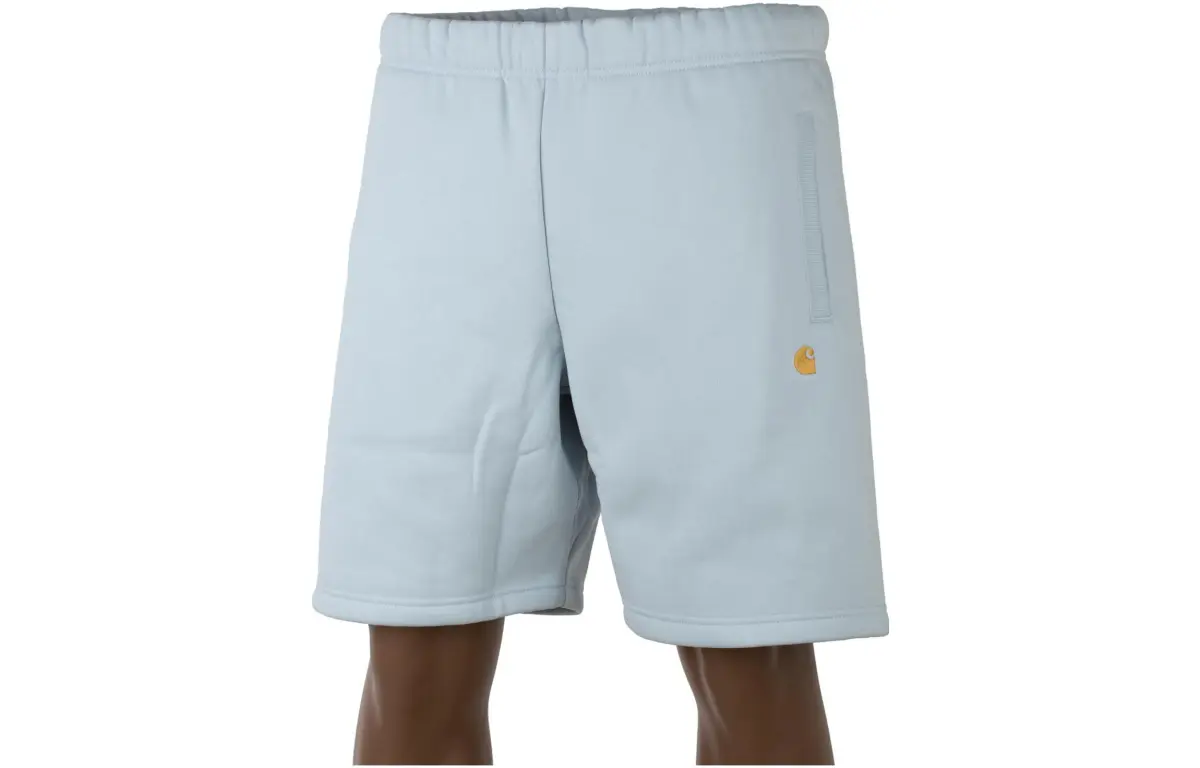 Carhartt WIP Casual Shorts Men's Blue Moderate Straight Fit Pants