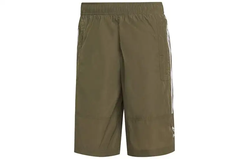 Adidas Originals ADICOLOR Casual Shorts Men's Olive Green